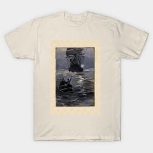 Rescue from a sinking rowboat T-Shirt